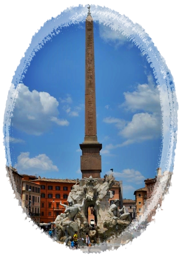 Four Rivers Fountain, Navona Square, Rome