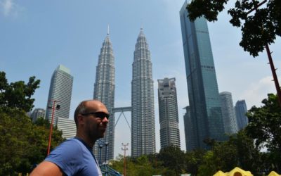 In the shadows of Kuala Lumpur Downtown