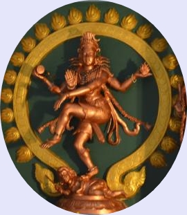 Hindu deity bronze sculpture