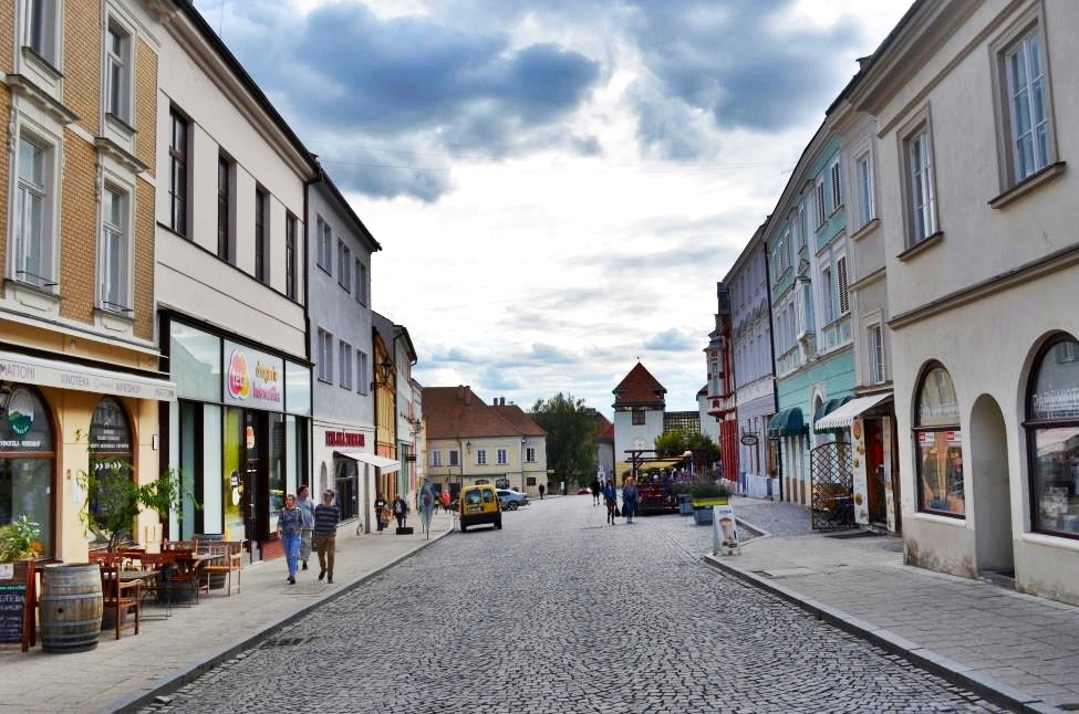 Namesti Street, Mikulov, Czech Republic