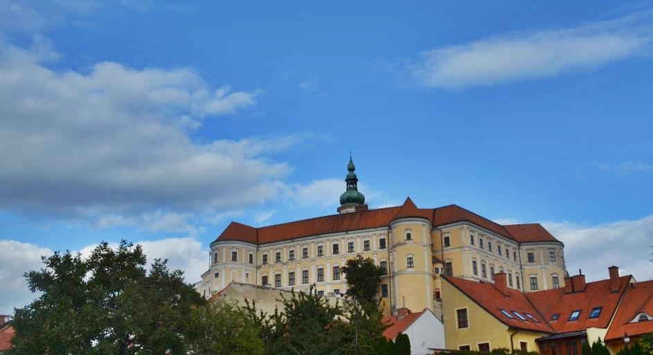 Mikulov Castle facade
