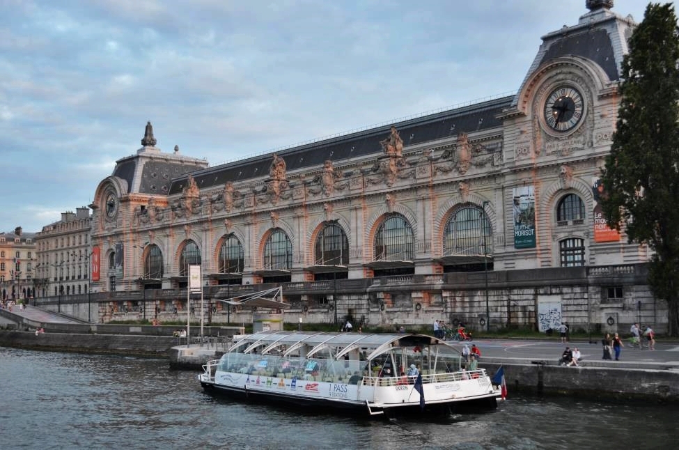 Orsay Museum next to the Seine River, Paris