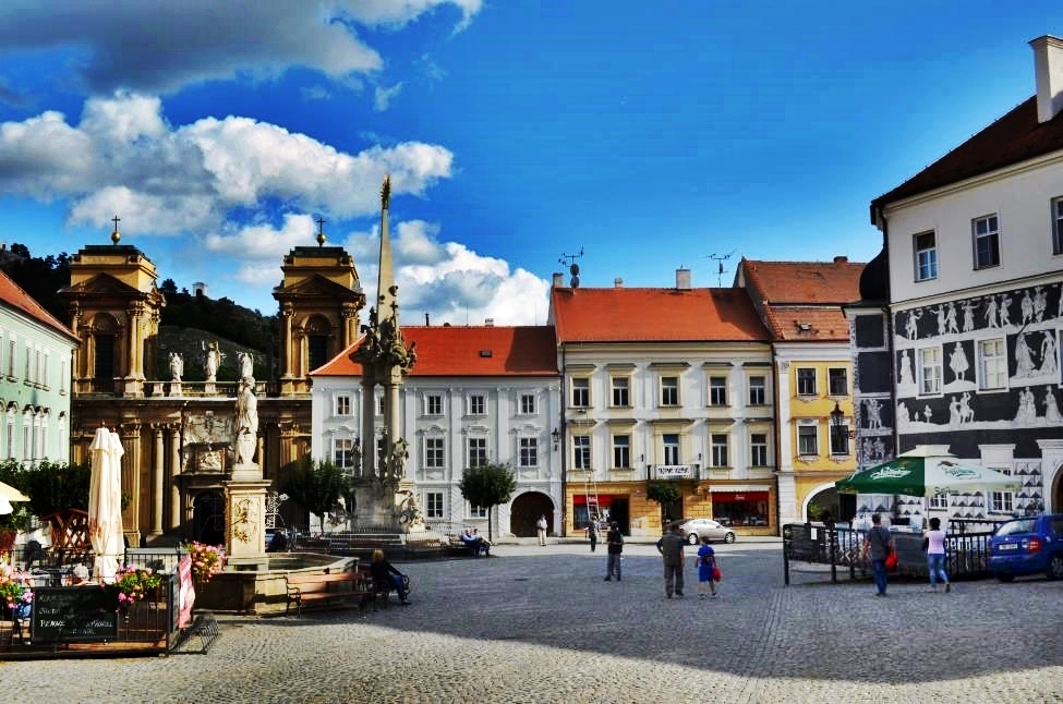 Main Town square, Mikulov, Czech Republic