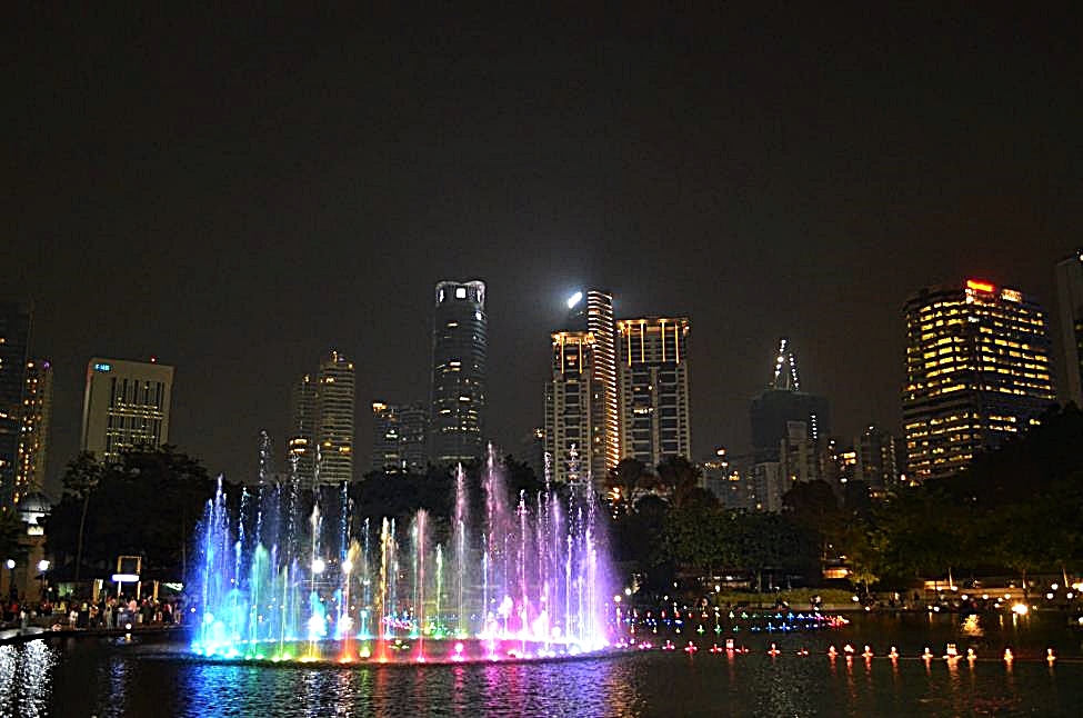 Eco Park Music Fountain, Kuala Lumpur Downtown