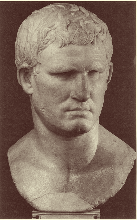 Bust of Marcus Agrippa, first architect of the Pantheon